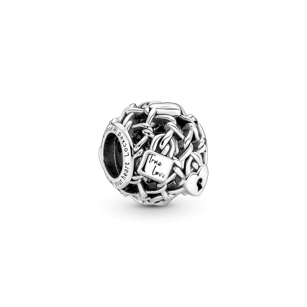 Charm Bạc Trái Tim Và Ổ Khóa - Pandora