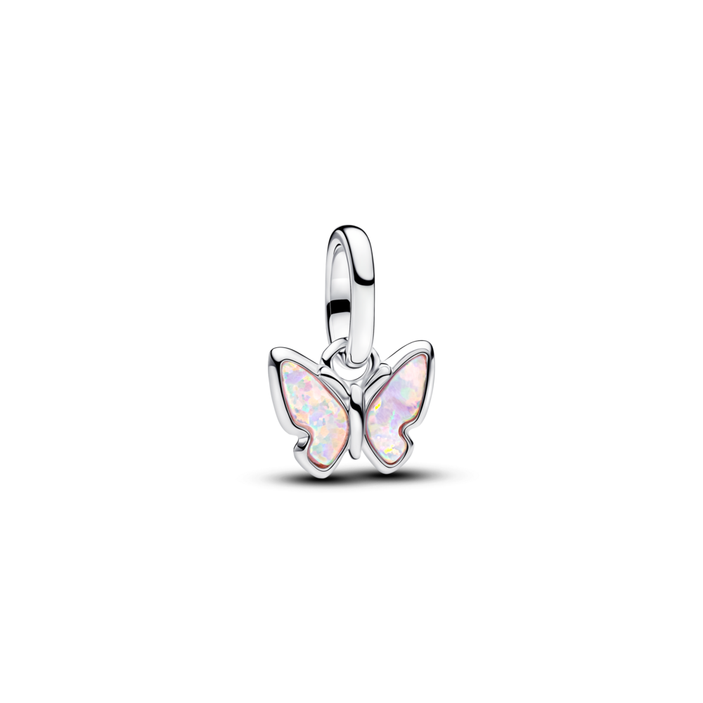 Charm Bạc Treo Pandora Me Mini Cánh Bướm Opal Hồng - Pandora