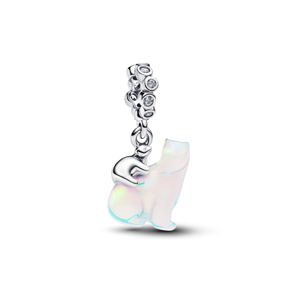 Charm bạc pandora moments gấu bắc cực - Pandora