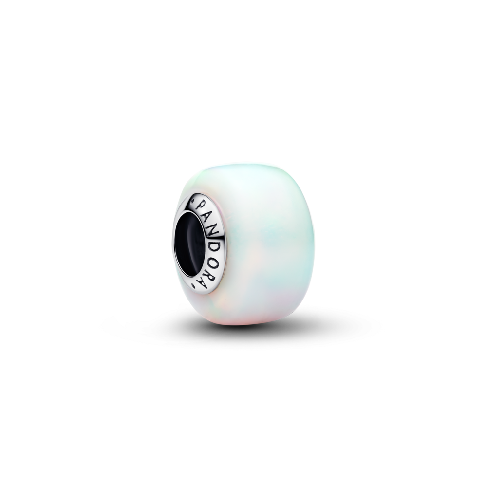 Charm bạc moments murano mini opal - Pandora