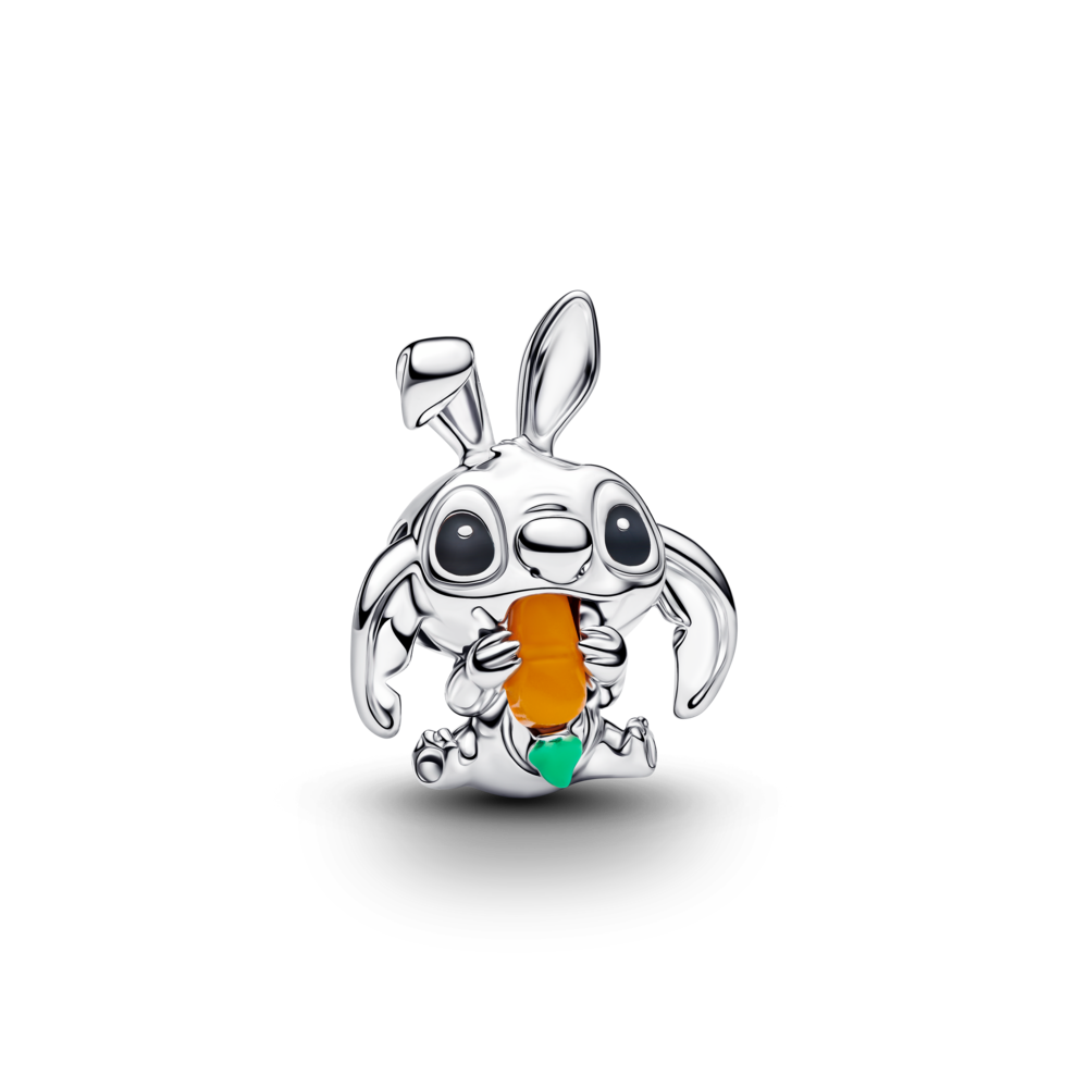 Charm bạc disney x pandora stitch thỏ tinh nghịch - Pandora