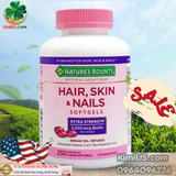  Viên uống Hair Skin & Nails của Nature's Bounty 150 viên tốt ra sao? 