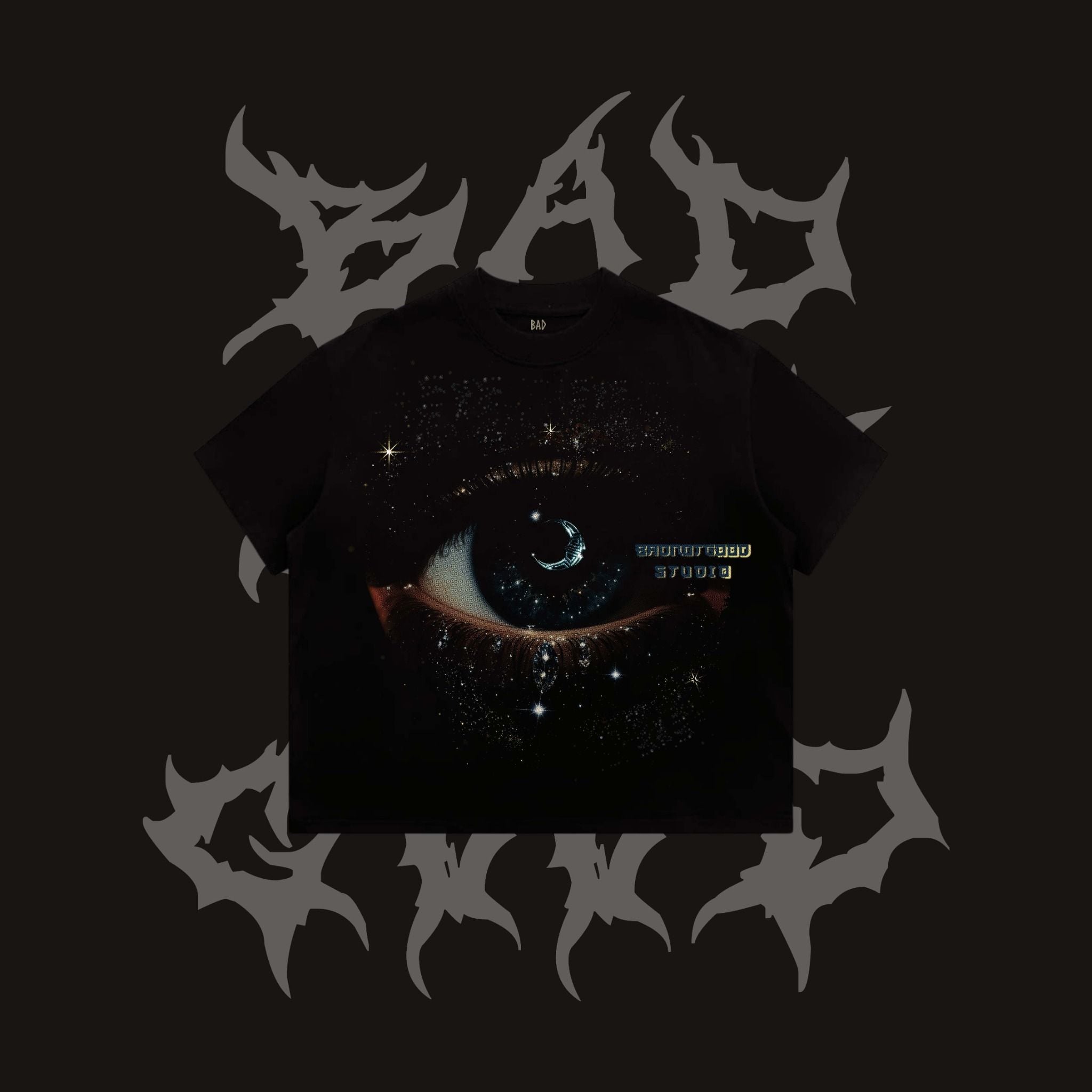 [ PREMIUM COTTON ] ÁO THUN BADNOTGOOD “ GALAXY EYES  “ 100% COTTON PREMIUM  FORM BOXY