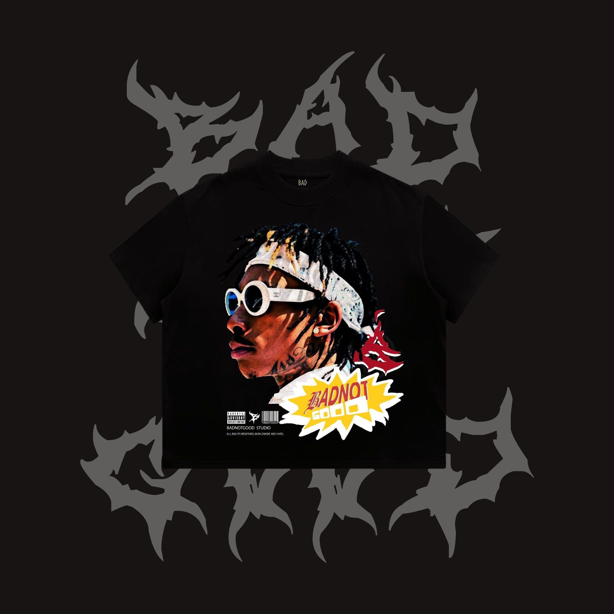 [COTTON PREMIUM ] ÁO THUN BADNOTGOOD “ RAPPER “ COTTON 250GSM