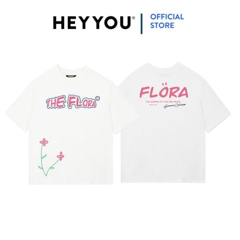  COTTON PREMIUM - ÁO THUN FLORA 