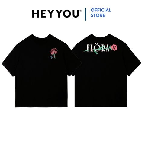  COTTON PREMIUM - ÁO THUN FLORA 