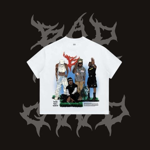  [ PREMIUM COTTON ] ÁO THUN BADNOTGOOD “ STAY “ 100% COTTON PREMIUM FORM BOXY 