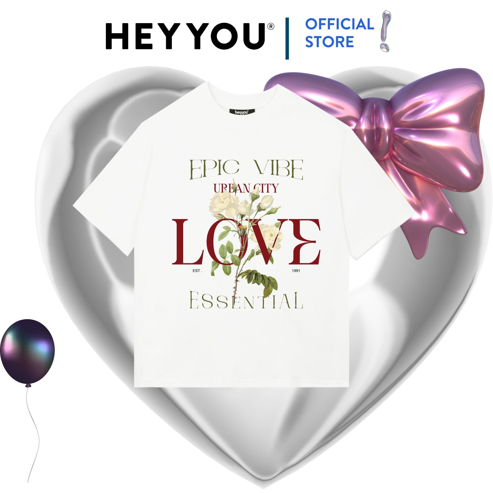 COTTON PREMIUM - ÁO THUN HEYYOU 