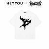 [ HEYYOU x BADNOTGOOD ] ÁO THUN '' BIG LOGO B '' COLLAB FORM BOXY