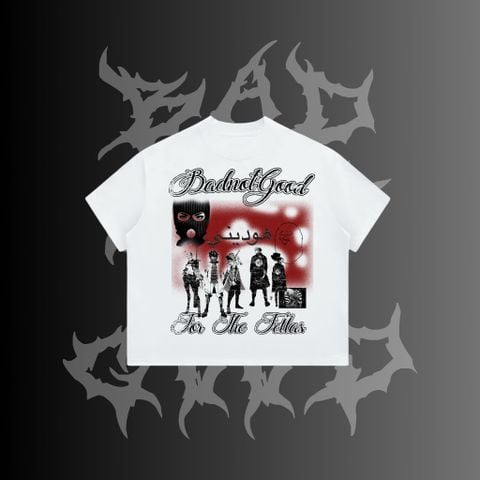  [COTTON PREMIUM] ÁO THUN BADNOTGOOD “DUBAI “ COTTON KHÔ VINTAGE  FORM BOXY 