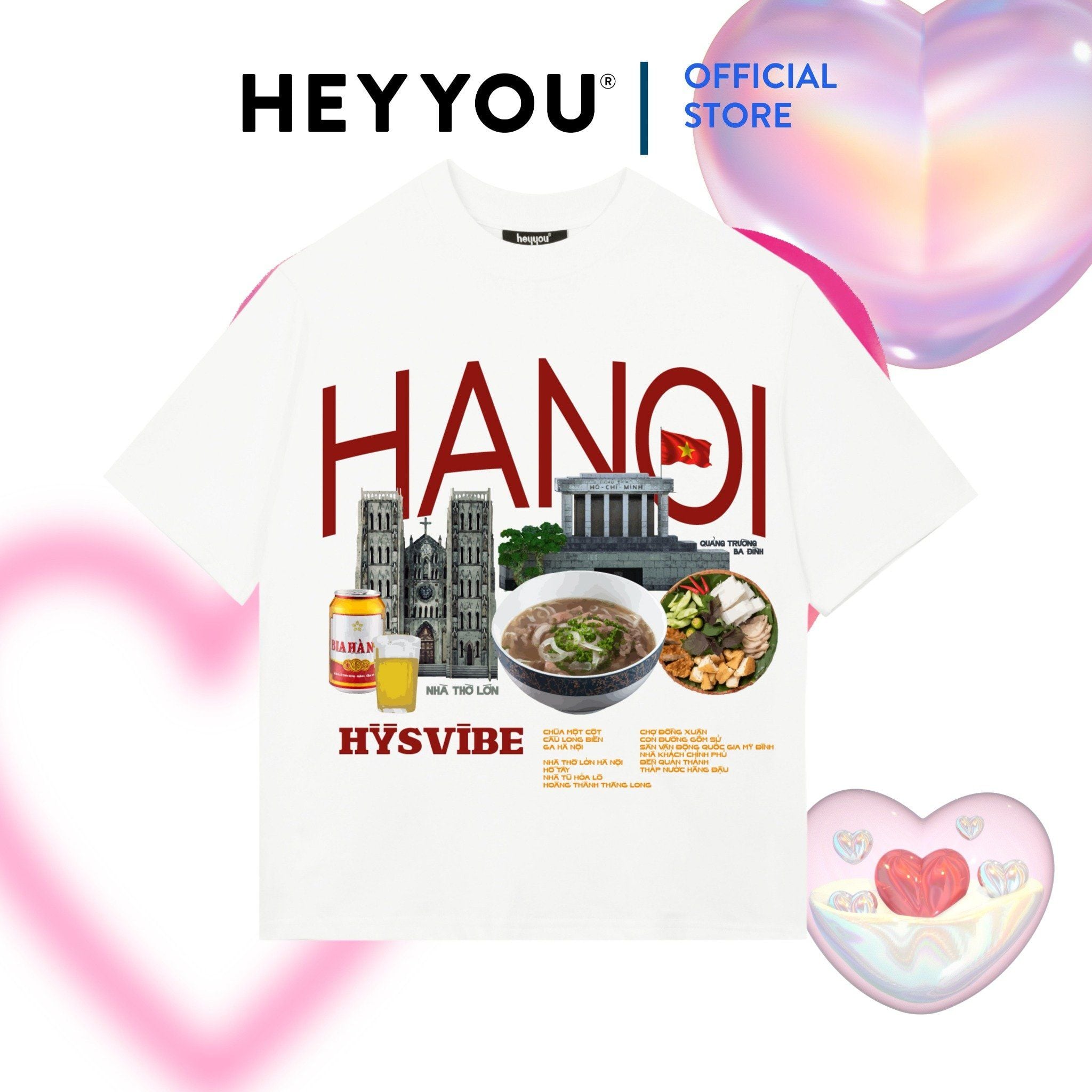 COTTON PREMIUM - ÁO THUN HEYYOU 