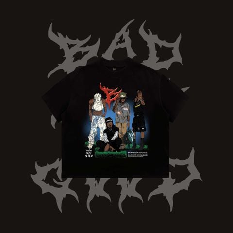  [ PREMIUM COTTON ] ÁO THUN BADNOTGOOD “ STAY “ 100% COTTON PREMIUM FORM BOXY 