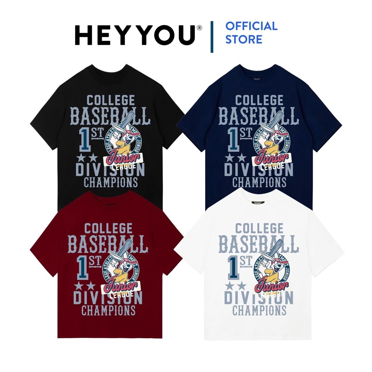 COTTON PREMIUM - ÁO THUN HEYYOU 