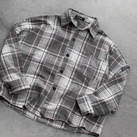  HYS BASIC BOXY FLANNEL SHIRTS 
