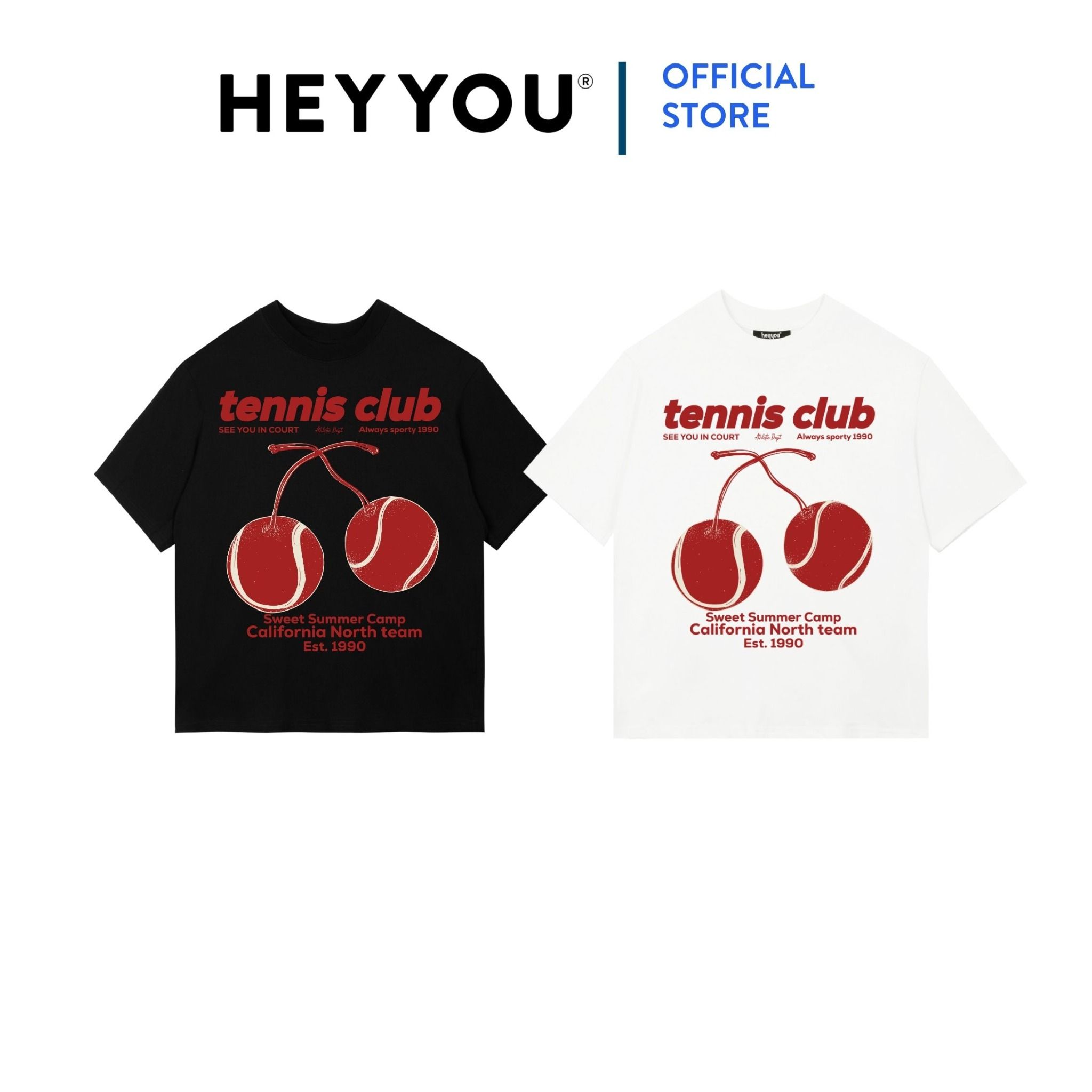 [FULLBOX - TẶNG VỚ] - ÁO THUN HEYYOU 