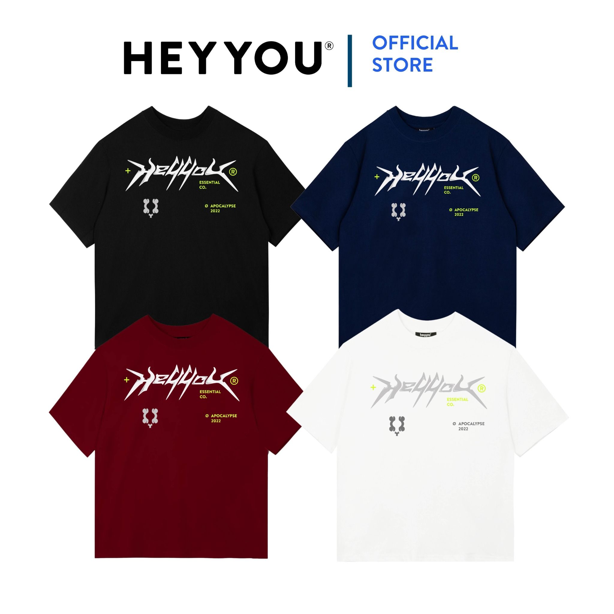 [FULLBOX - TẶNG VỚ]  - ÁO THUN HEYYOU 