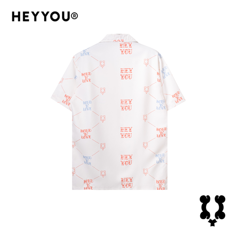  HEYYOU LNB CREAM SHIRT 