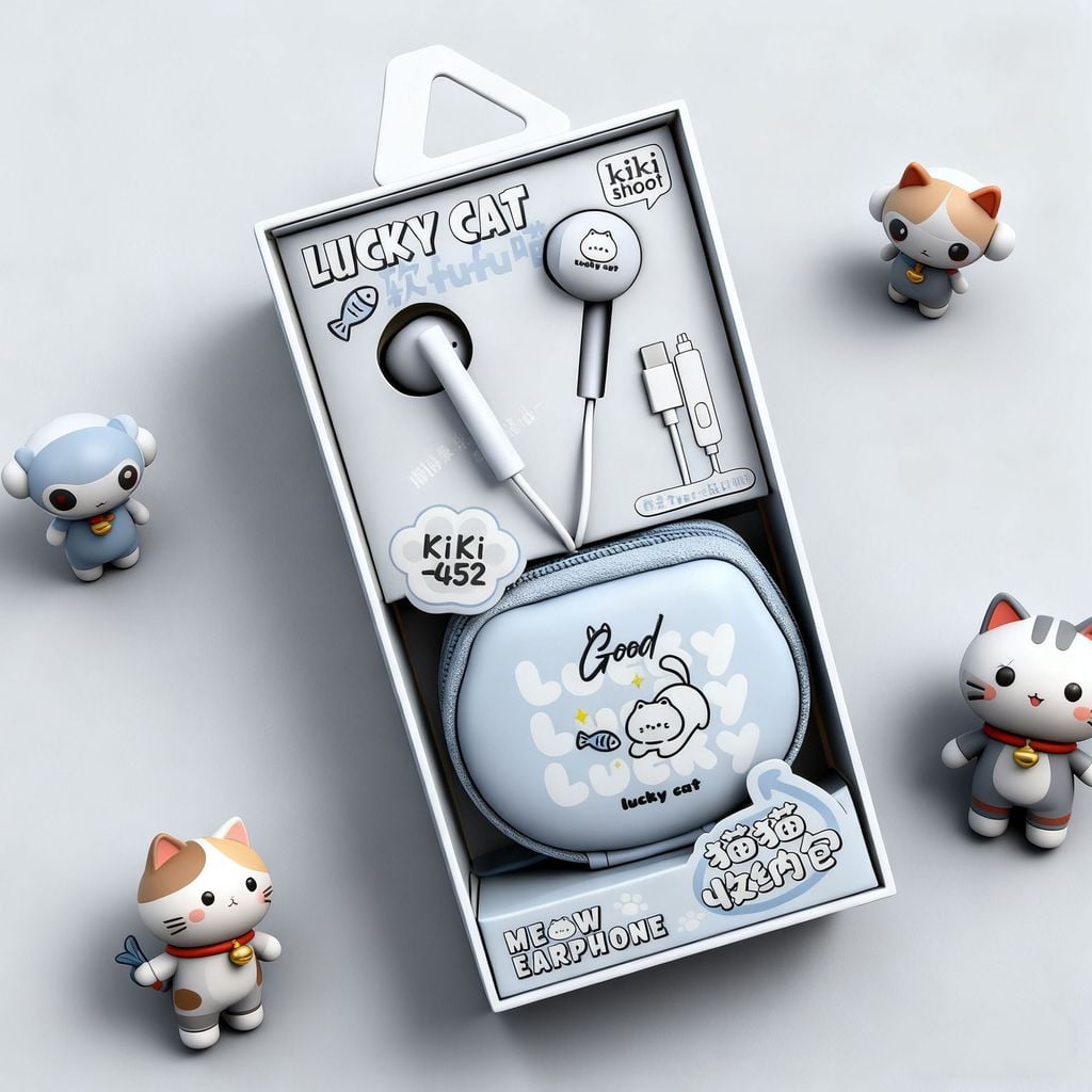 Bộ tai nghe có dây lighning có vỏ 95k