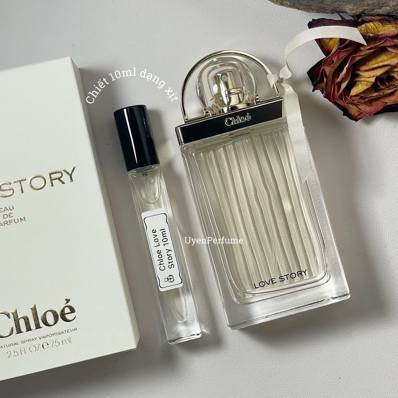  Chiết 10ml Chloe Love Story 