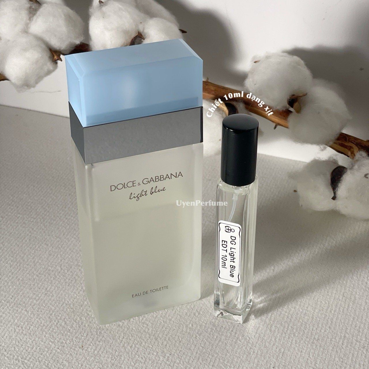  Chiết 10ml DG Light Blue EDT 