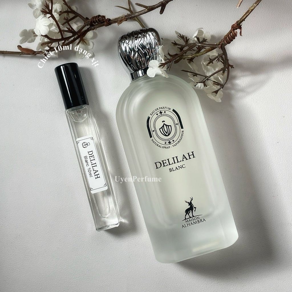 Chiết 10ml Delilah Blanc 