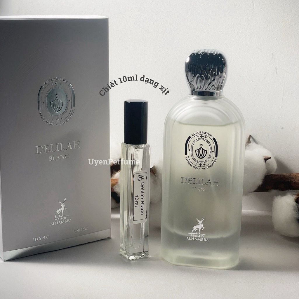  Chiết 10ml Delilah Blanc 