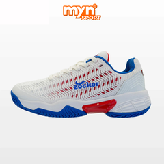 GIÀY PICKLEBALL ZOCKER AS325 WHITE/RED/BLUE
