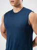 Áo Tanktop nam Gym Essentials vải Mesh Peach