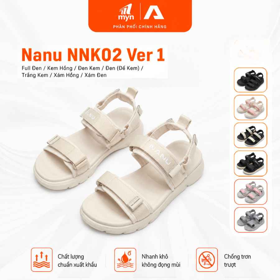 Giày Sandal Trẻ em Nanu NNK02 năng động, dễ thương