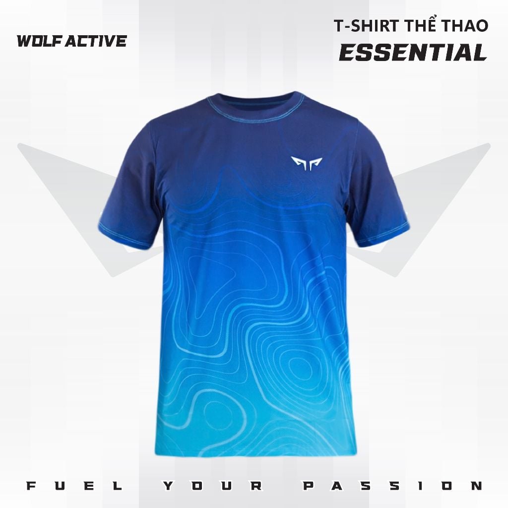 Áo Thun Pickleball Nam Wolf Active W91