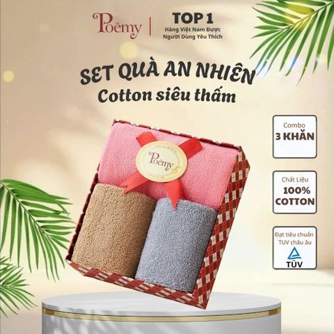Hộp quà tặng khăn Poêmy - Set AN YÊN