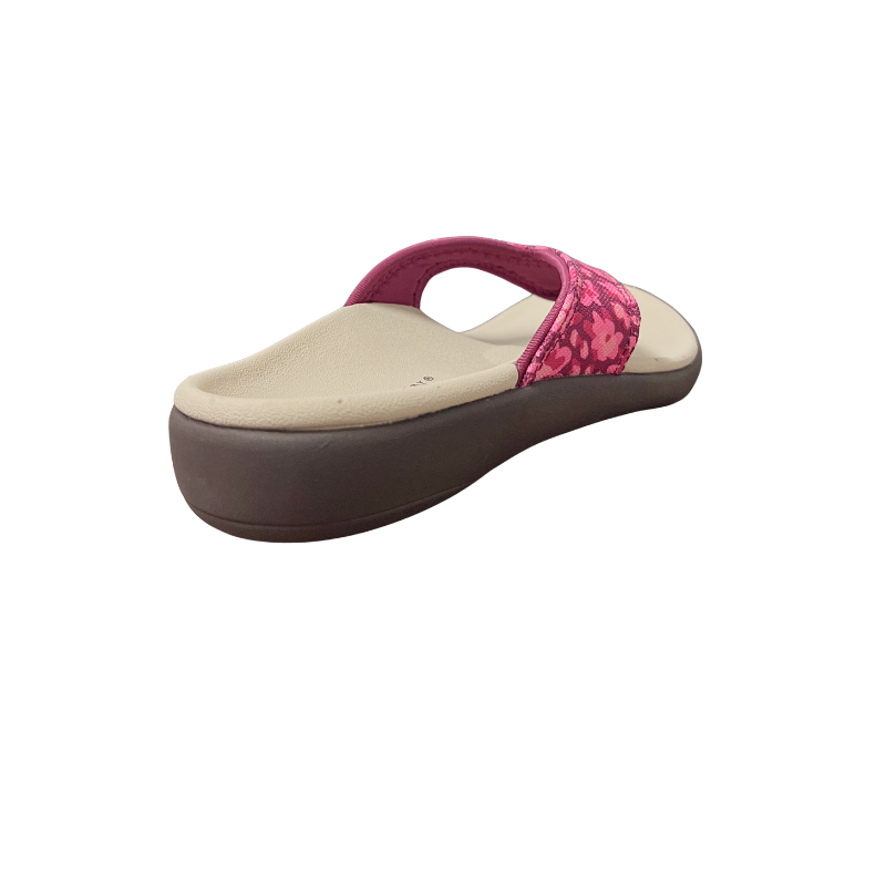  Dép xỏ ngón sức khỏe nữ Revitalign Yumi Mod Floral Red 