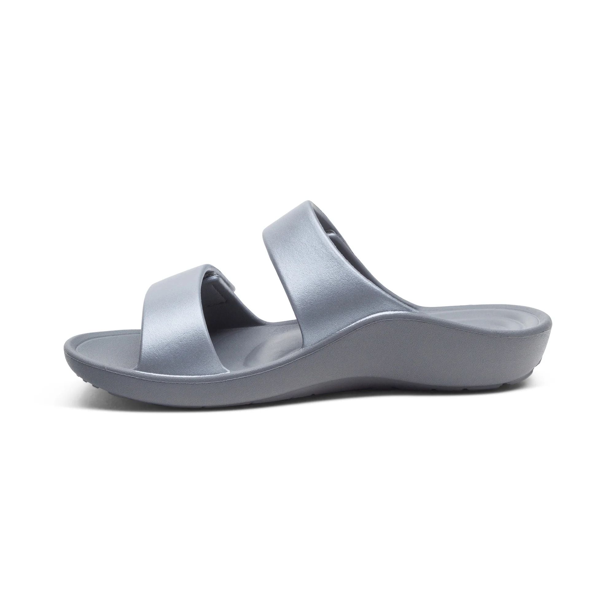  Dép quai ngang sức khỏe nữ Aetrex Kaia Pewter 