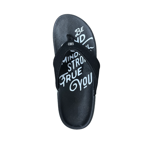  Dép xỏ ngón sức khỏe nữ Spenco Yumi Inspire Black 