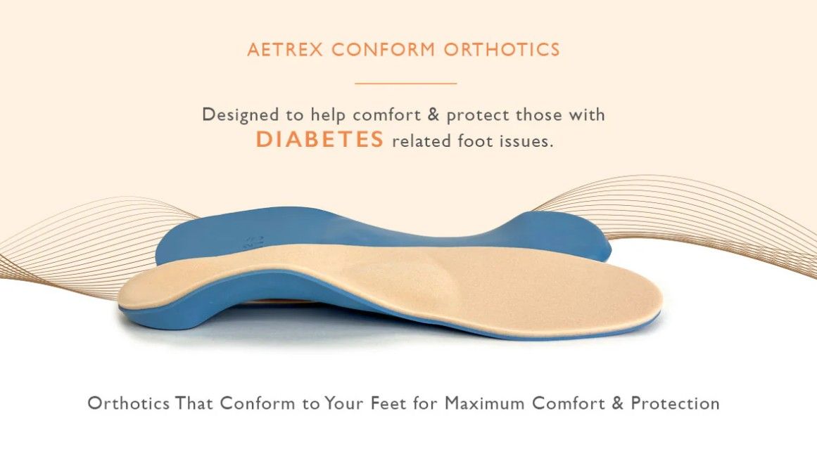  Lót giày sức khỏe nam Aetrex Conform - Low-risk Diabetes 