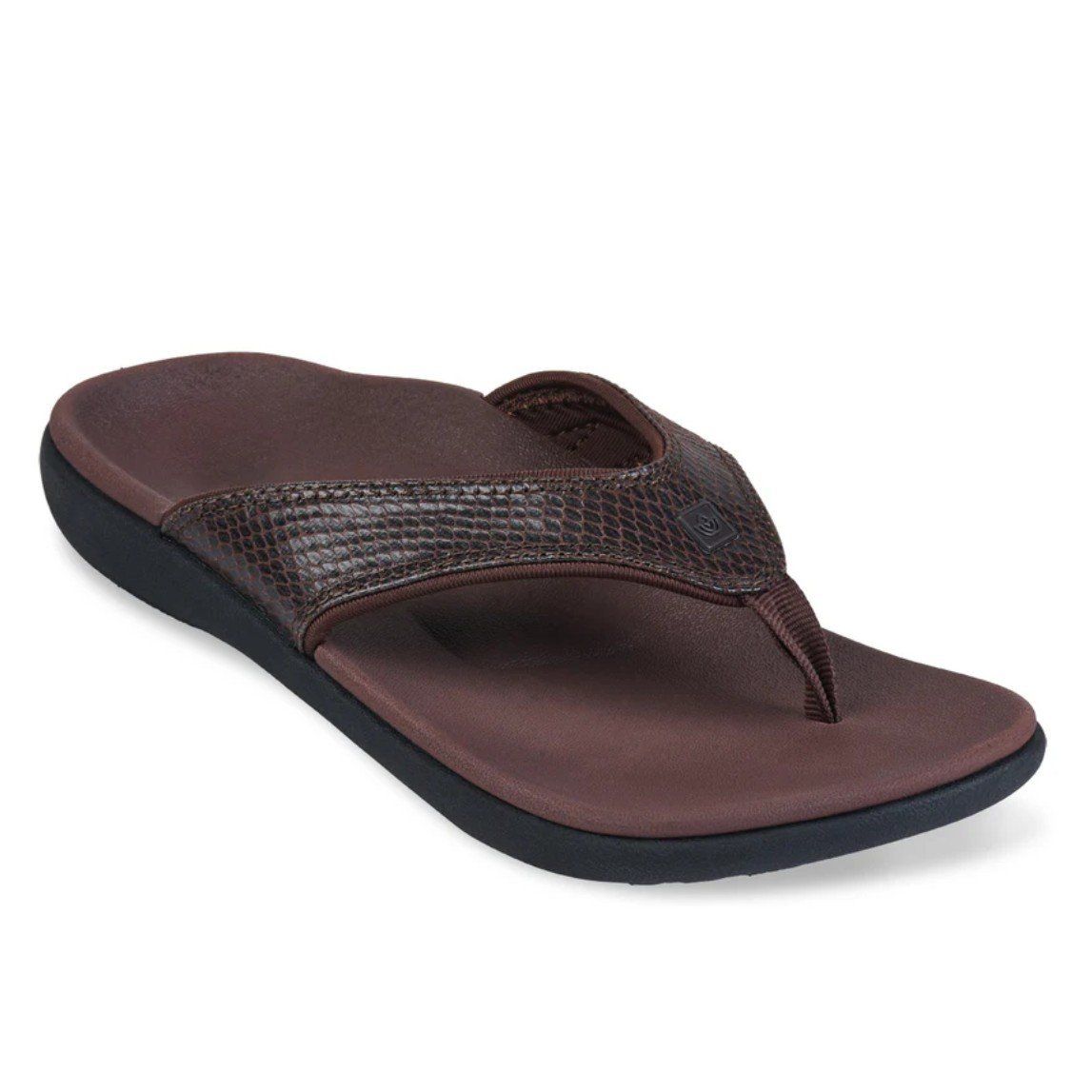  Dép xỏ ngón sức khỏe nữ Spenco Yumi Snake Brown 