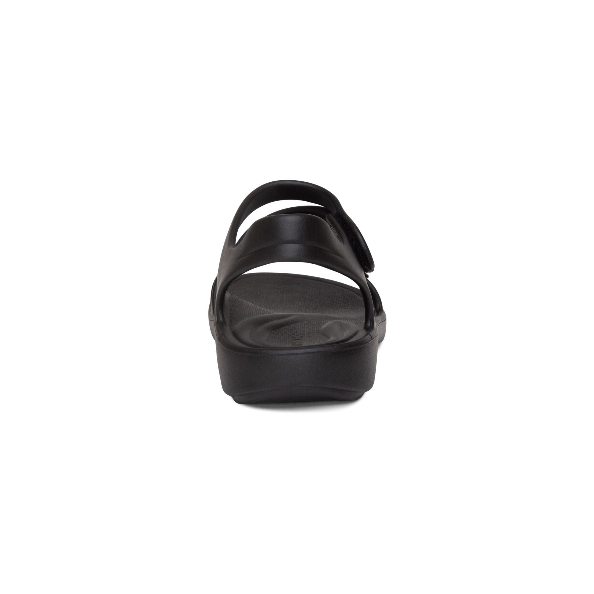  Giày sandal sức khoẻ nữ Aetrex Jillian Sport Black 