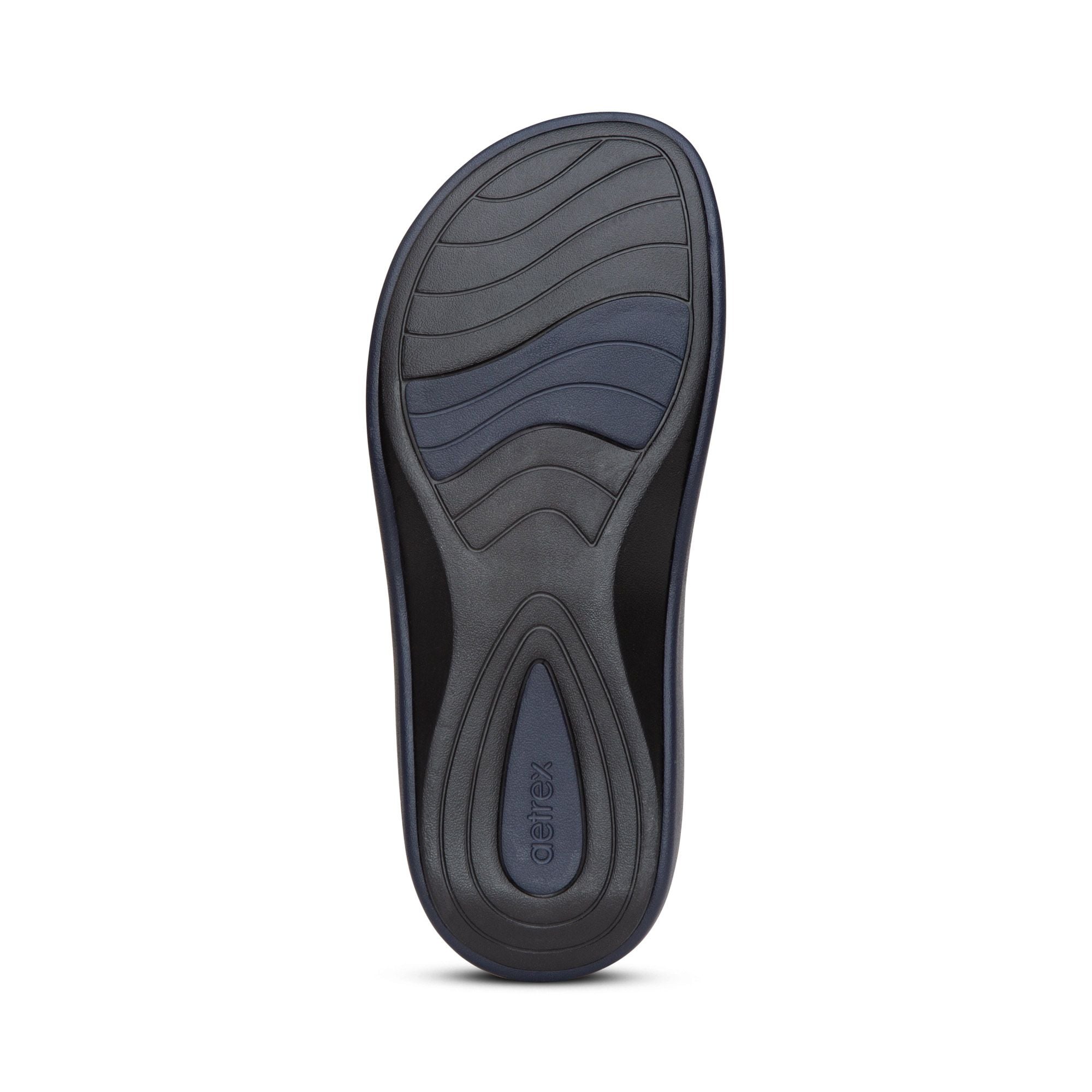  Giày sandal sức khoẻ nữ Aetrex Jillian Sport Navy 