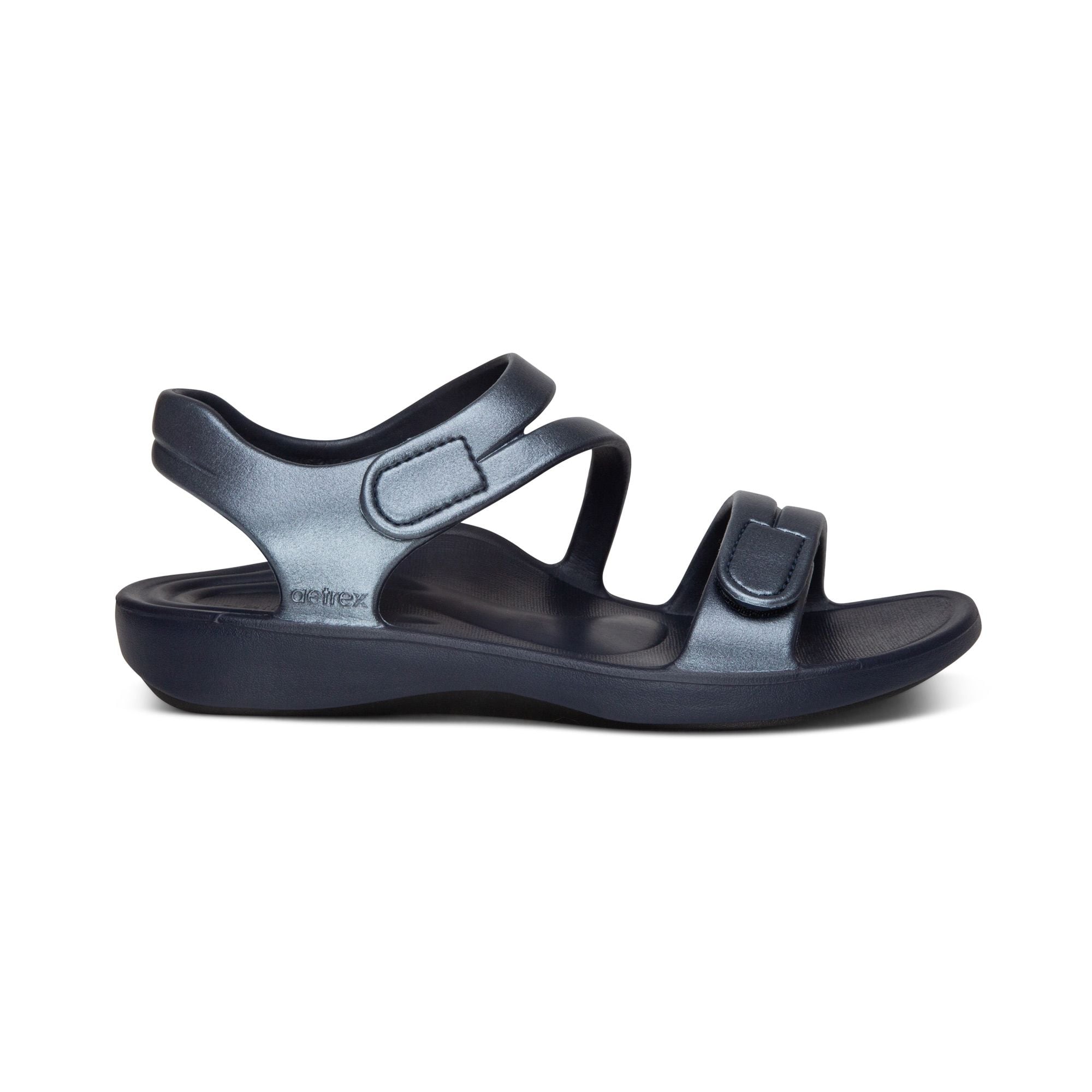  Giày sandal sức khoẻ nữ Aetrex Jillian Sport Navy 