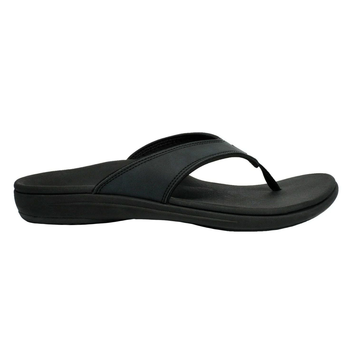  Dép xỏ ngón sức khỏe nam Revitalign Yumi Black 