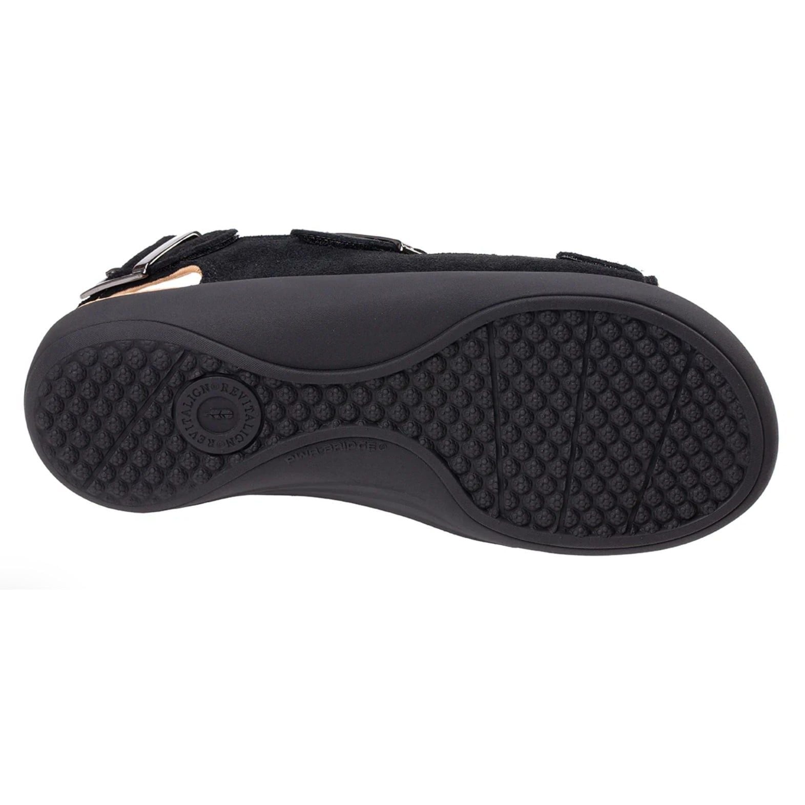  Giày sandal sức khỏe nữ Revitalign Roma Black 