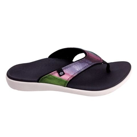  Dép xỏ ngón sức khỏe nữ Spenco Yumi Monet Black 