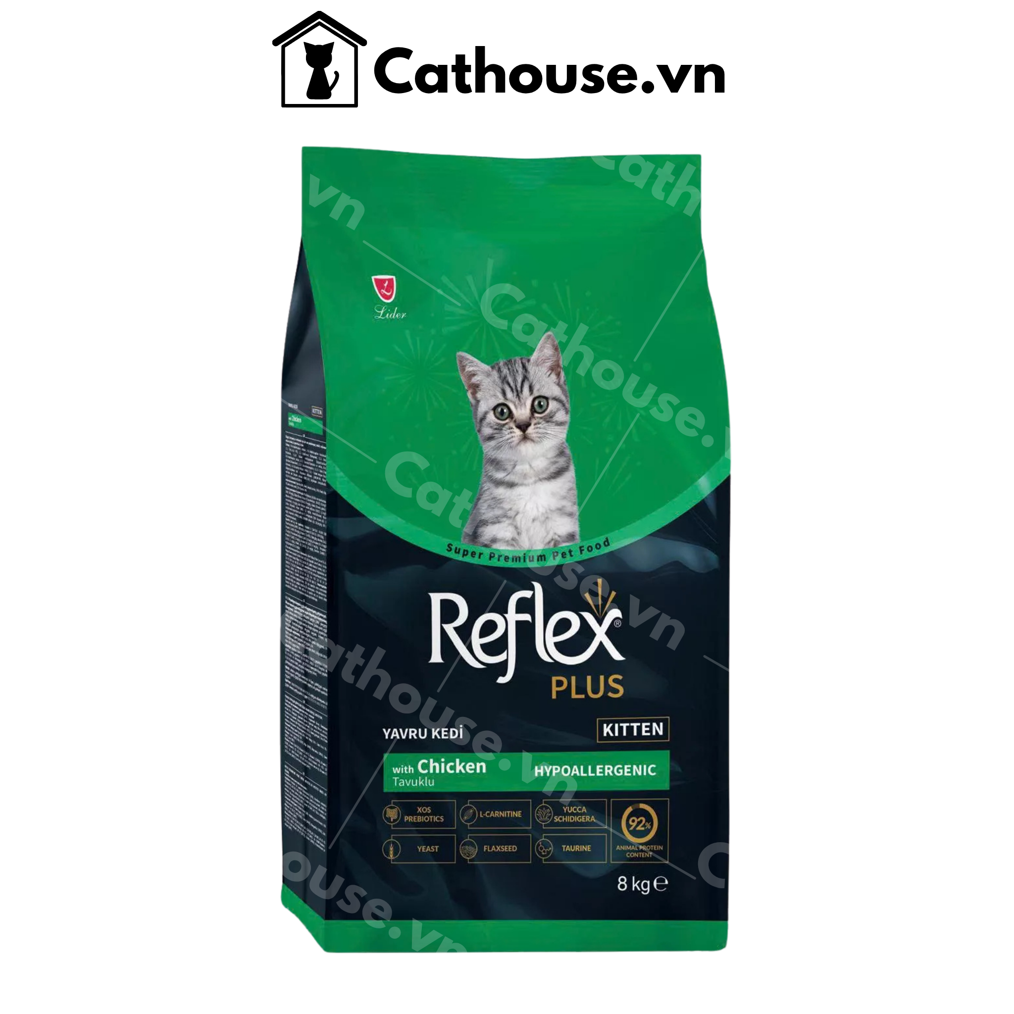  Hạt Mèo Con Reflex Plus Kitten Chicken 