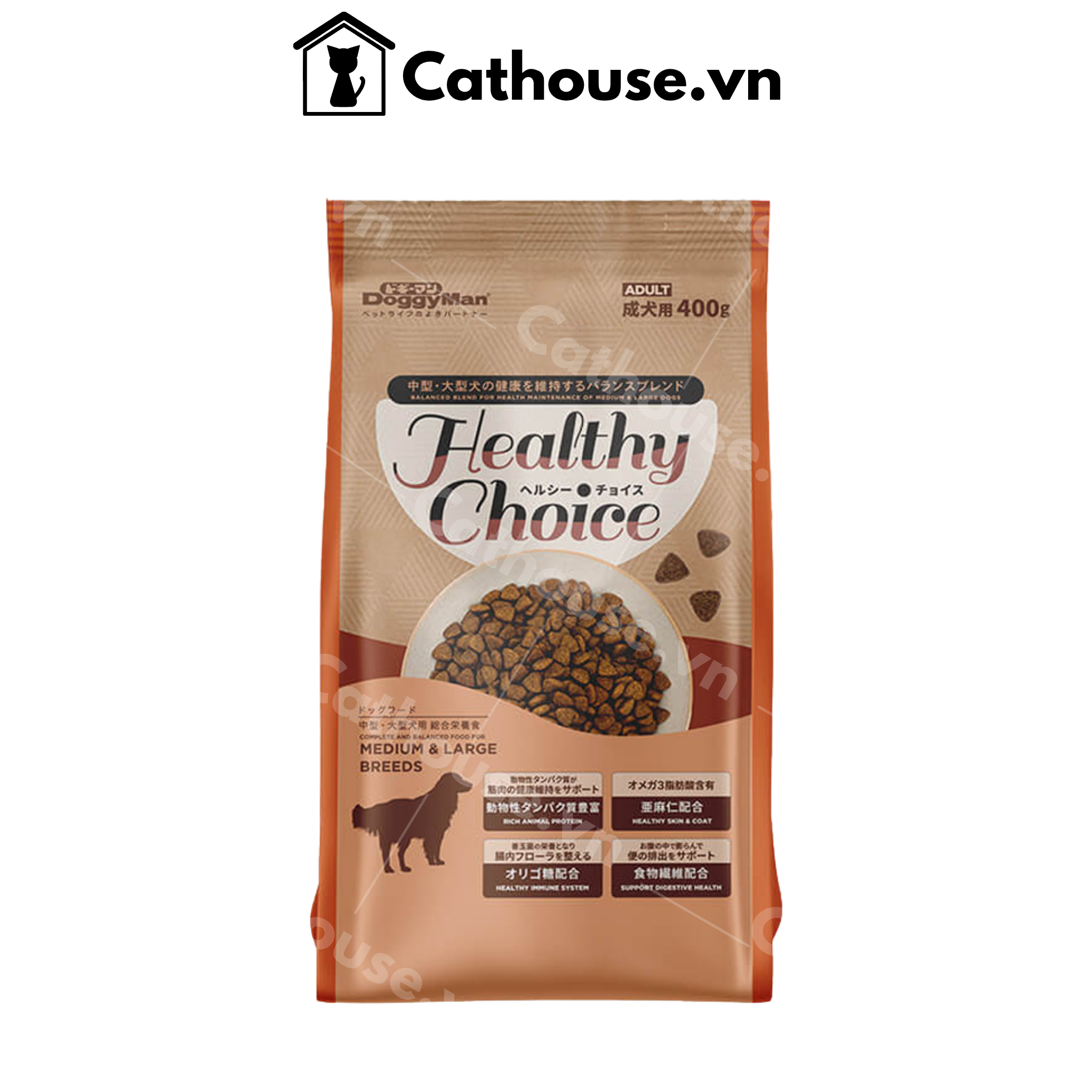  Hạt Chó Healthy Choice Trưởng Thành 