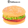  Đồ Chơi Bánh Hamburger Cho Thú Cưng 