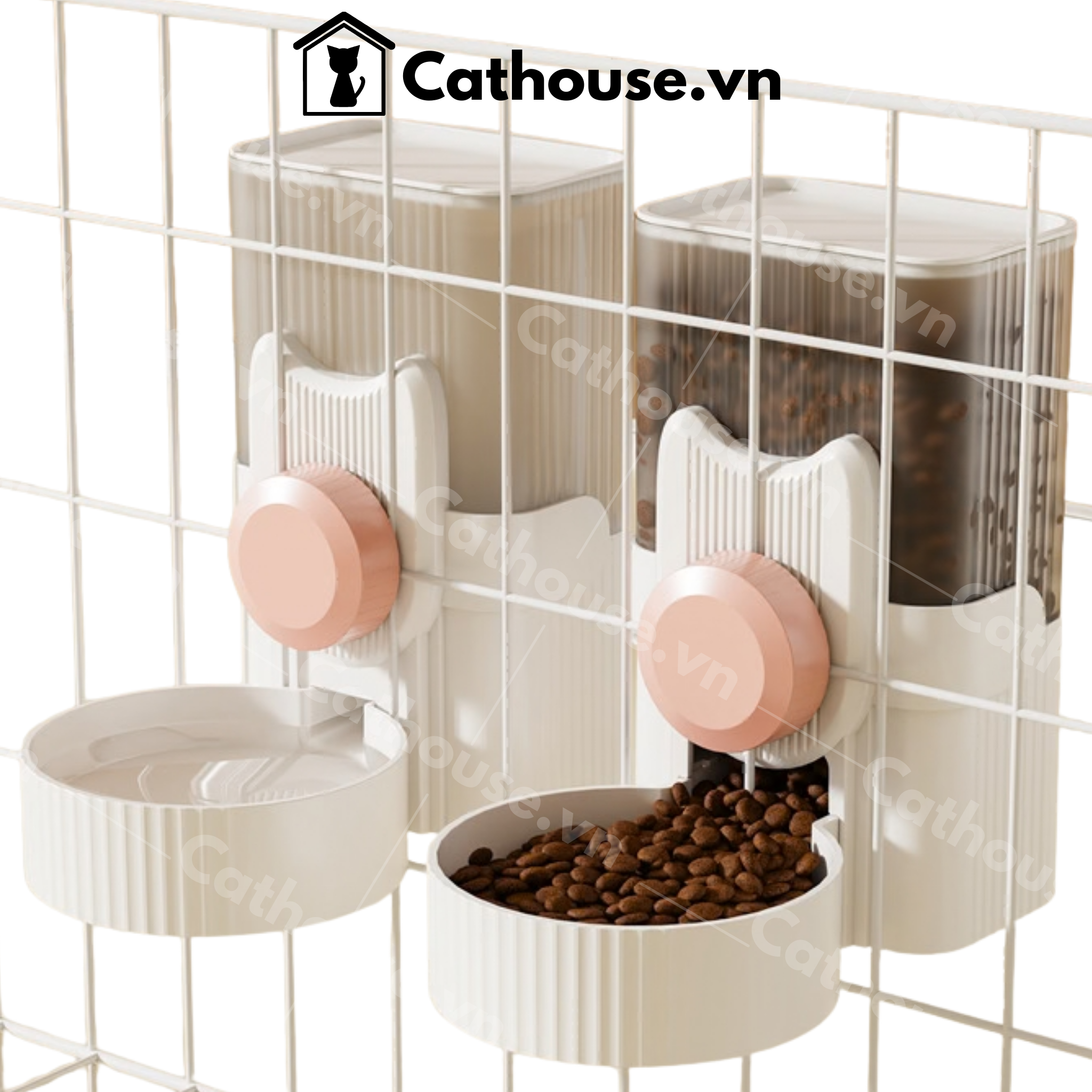  Bình Nước Gắn Chuồng Cao Cấp 