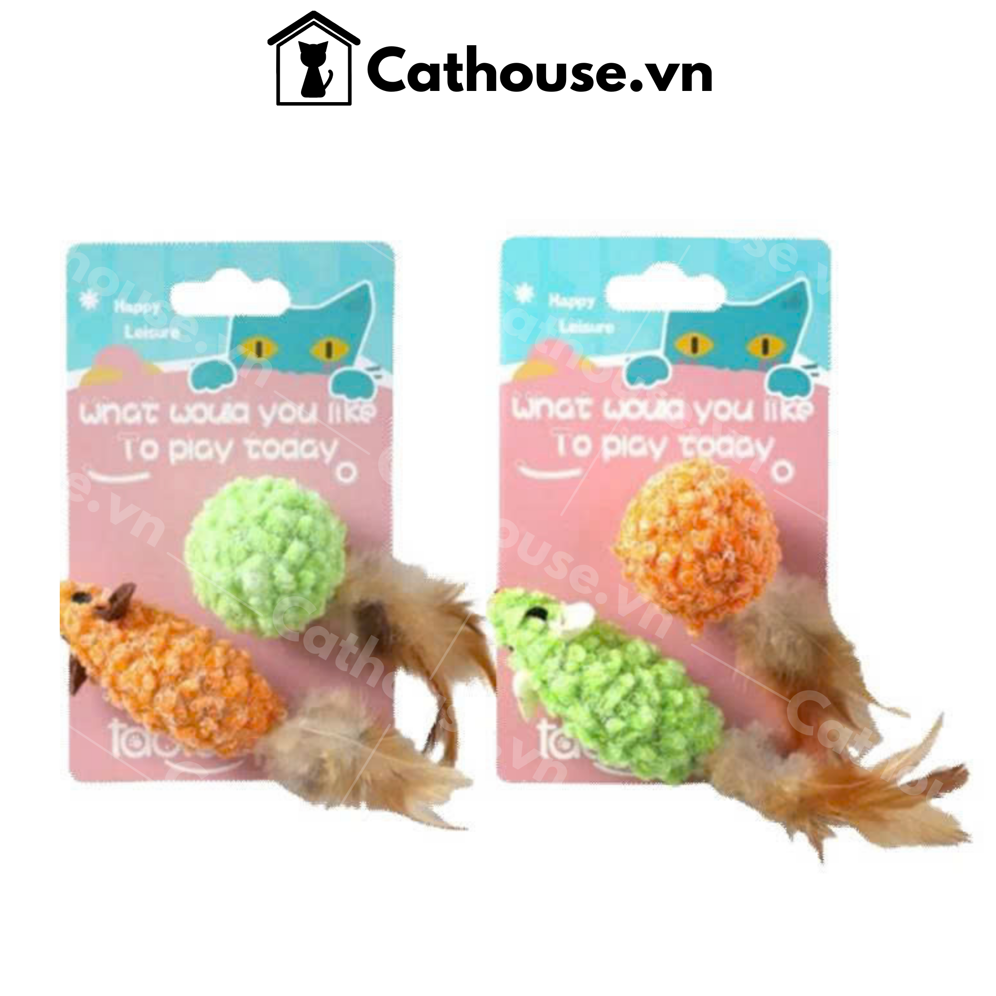  Đồ Chơi Mèo Chuột Và Banh 