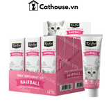  Gel Dinh Dưỡng Kit Cat Hỗ Trợ Búi Lông Cho Mèo HairBall 