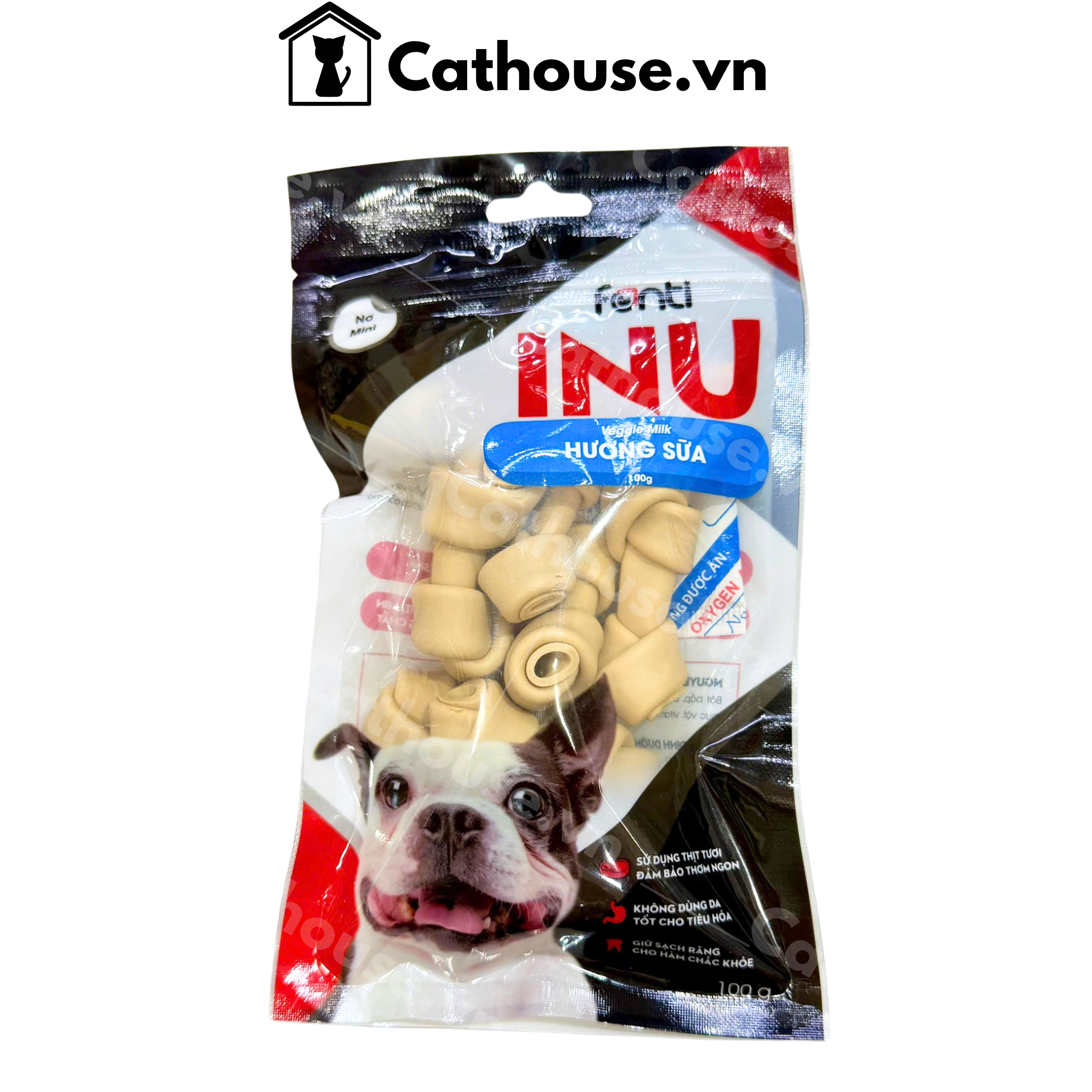  Snack Fonti Nơ Mini Hương Sữa C01 