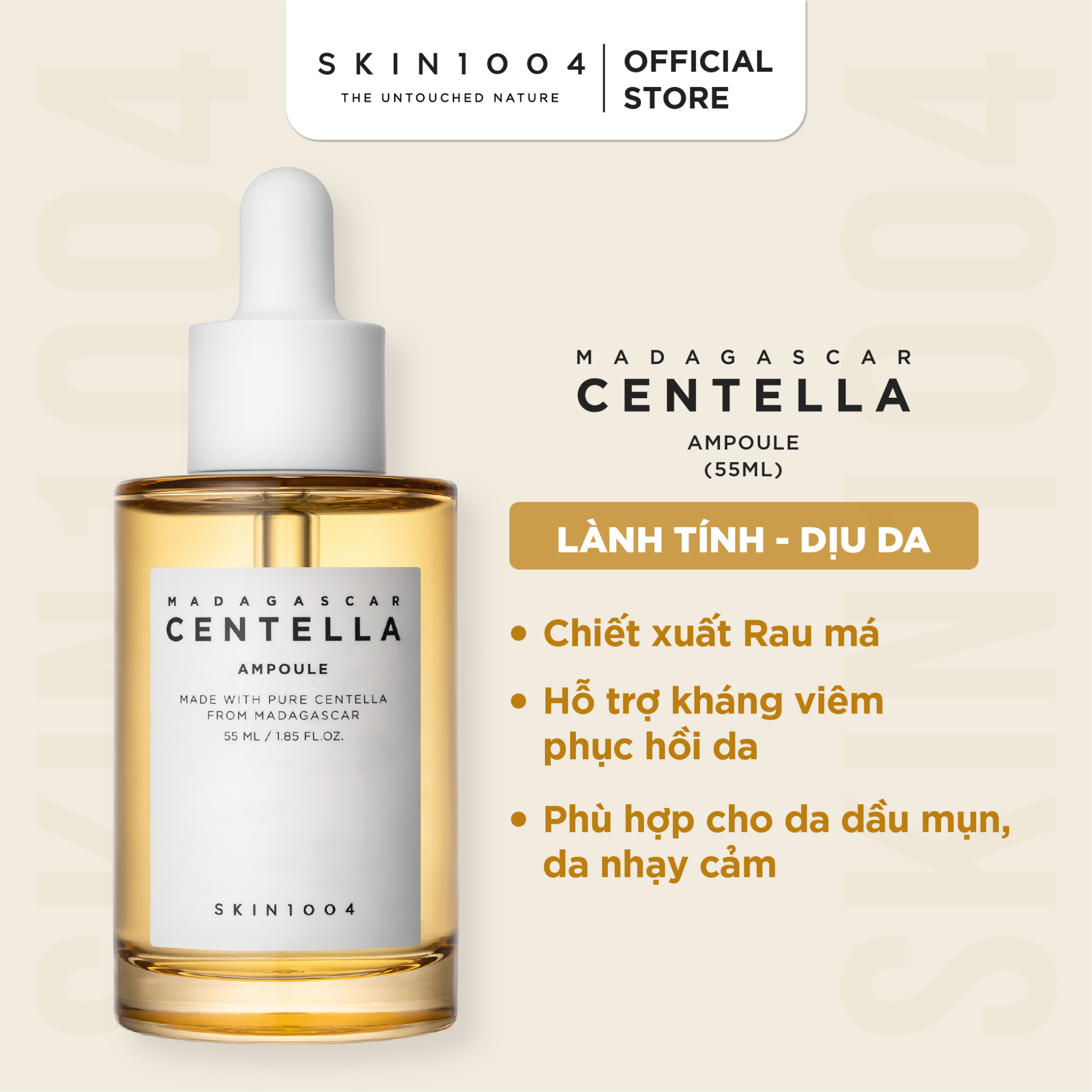  Tinh Chất Rau Má SKIN1004 Madagascar Centella Ampoule 55ml 